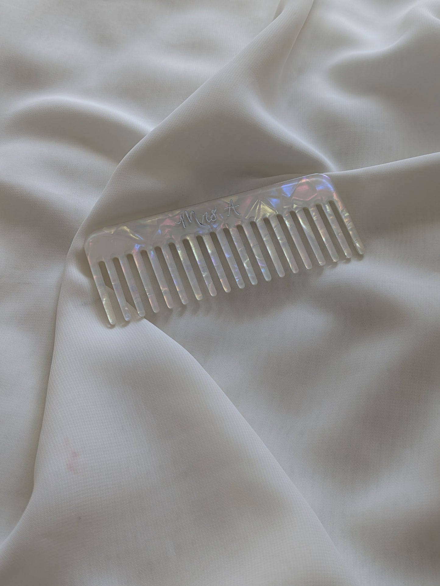 Engraved hair accessories