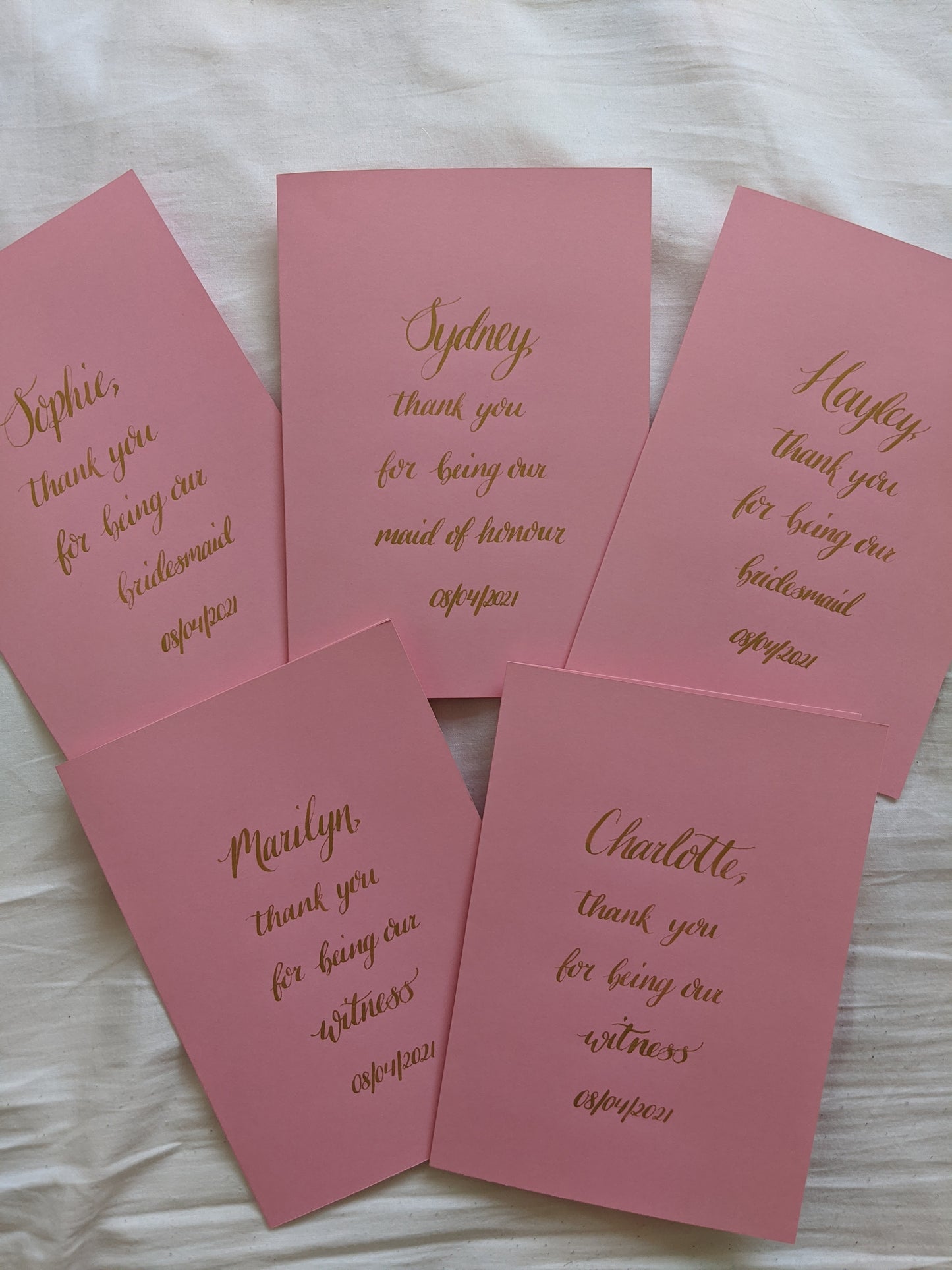 Thank you cards