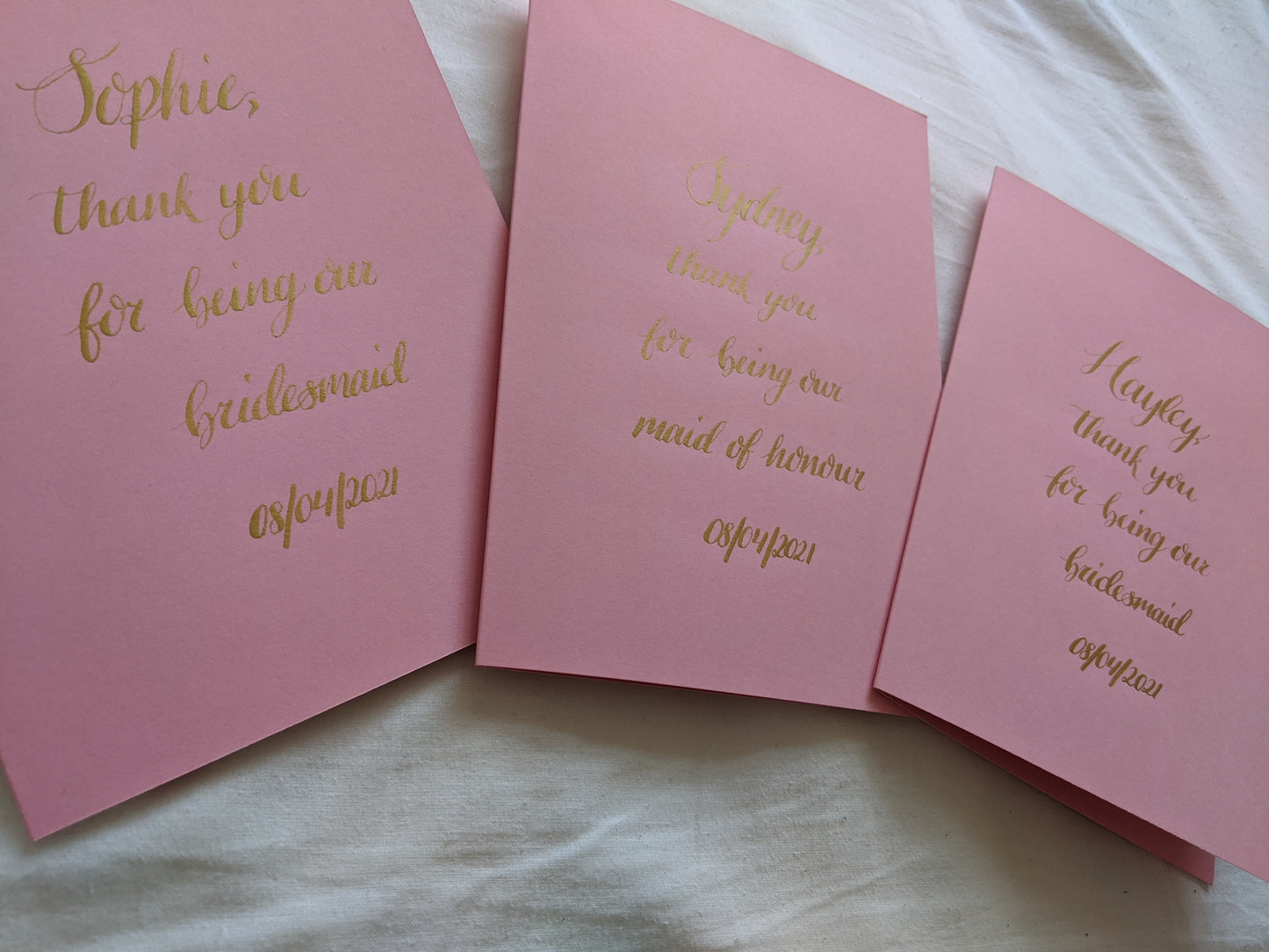 Thank you cards