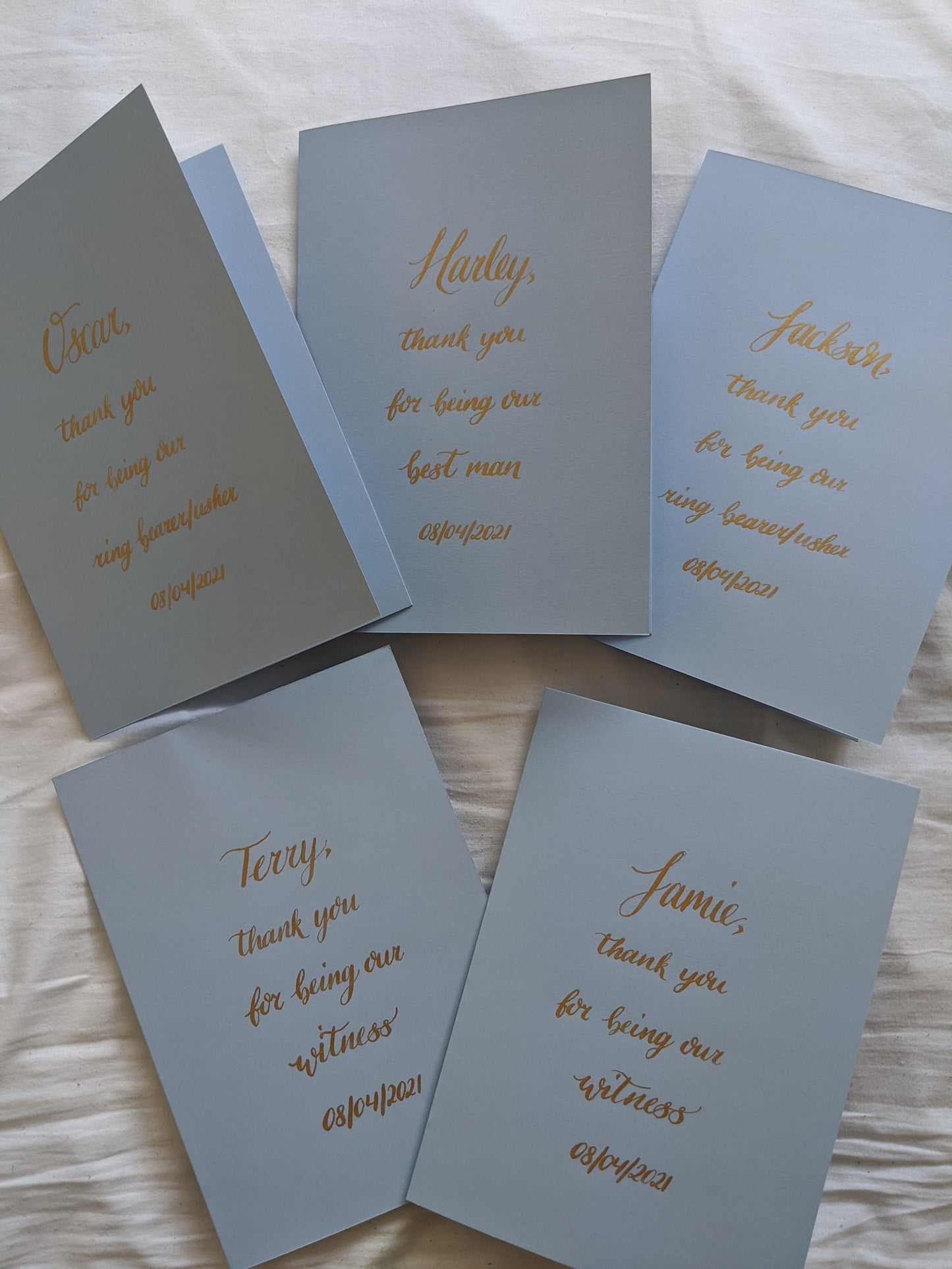 Thank you cards