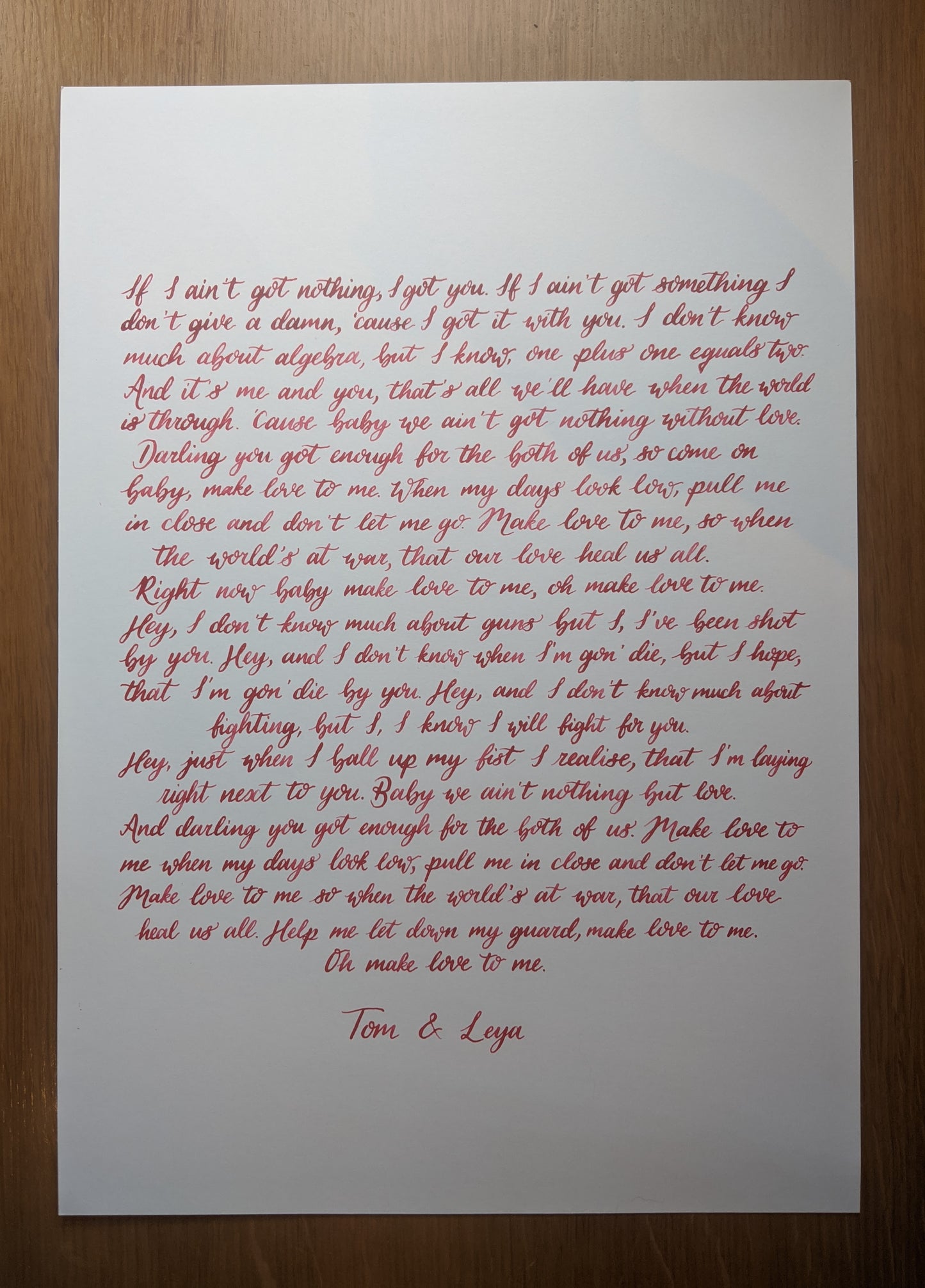 First dance quote