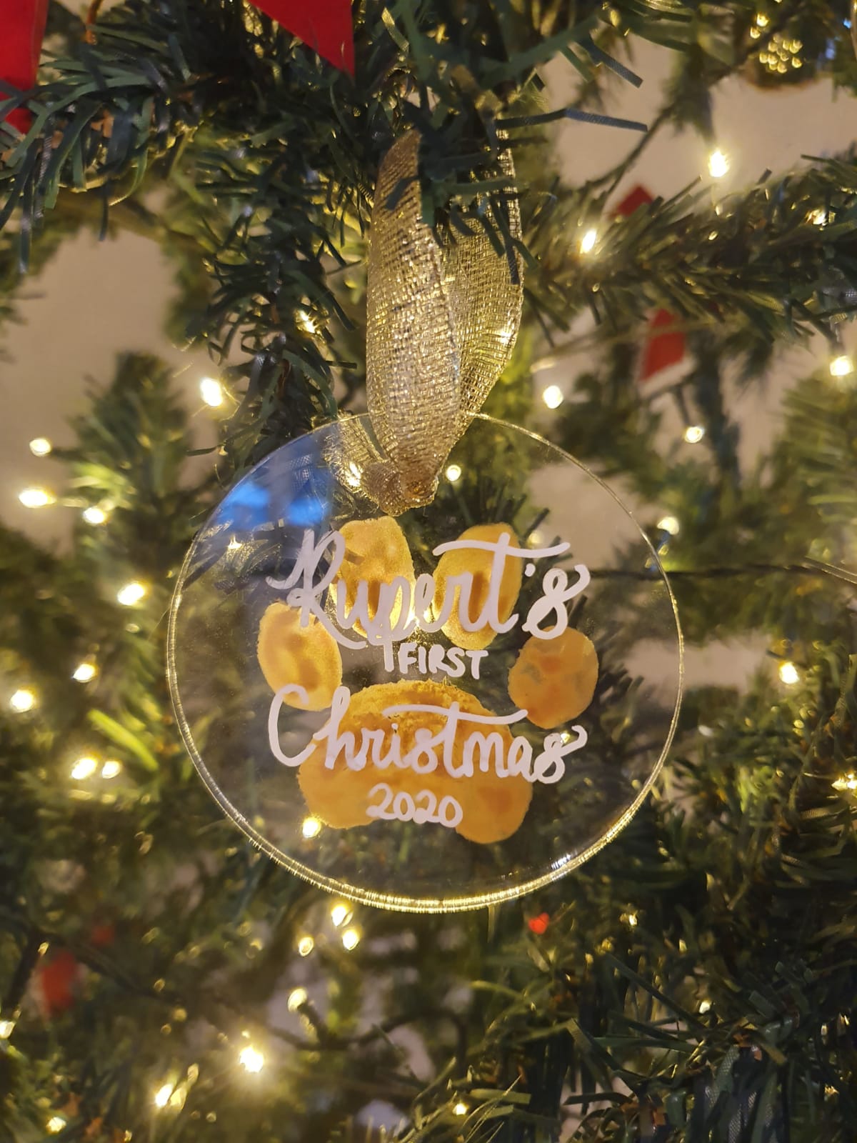 Acrylic bauble