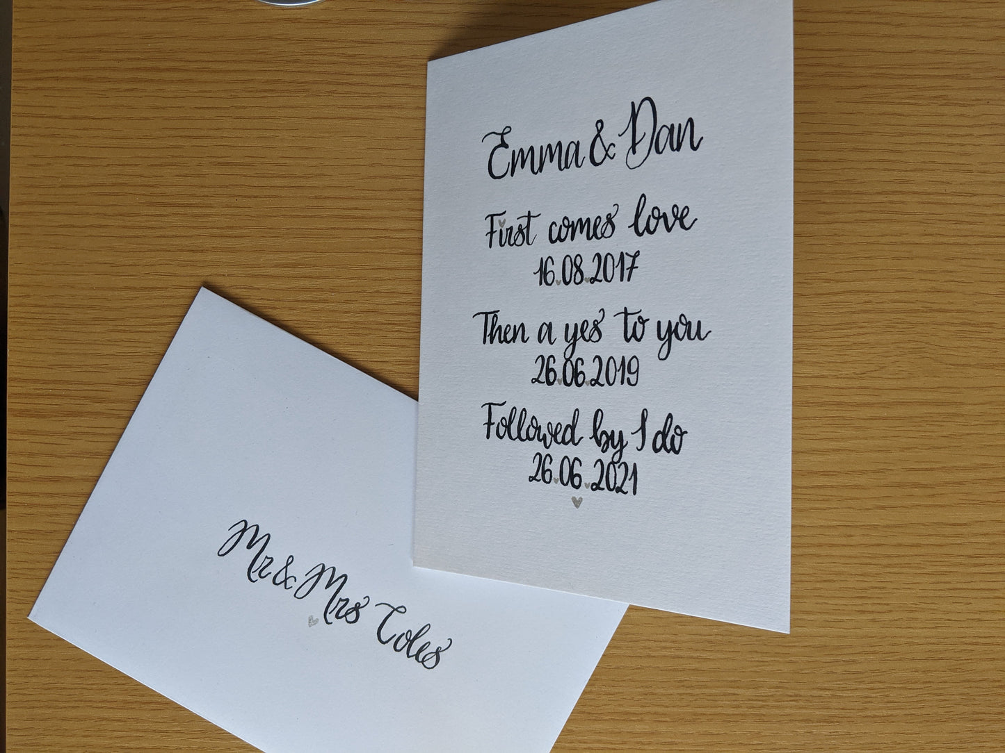 Wedding cards