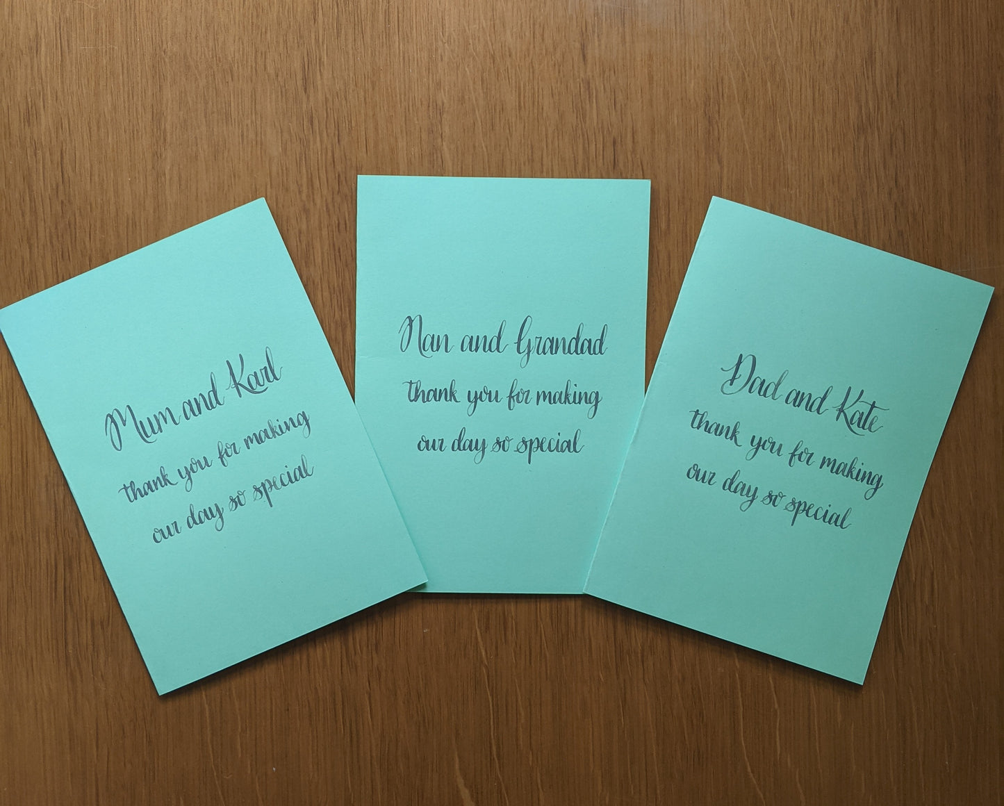Thank you cards