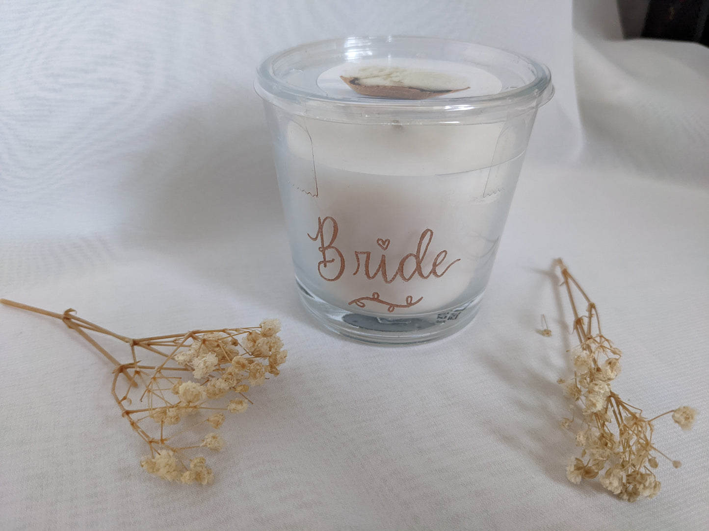 Candle engraving
