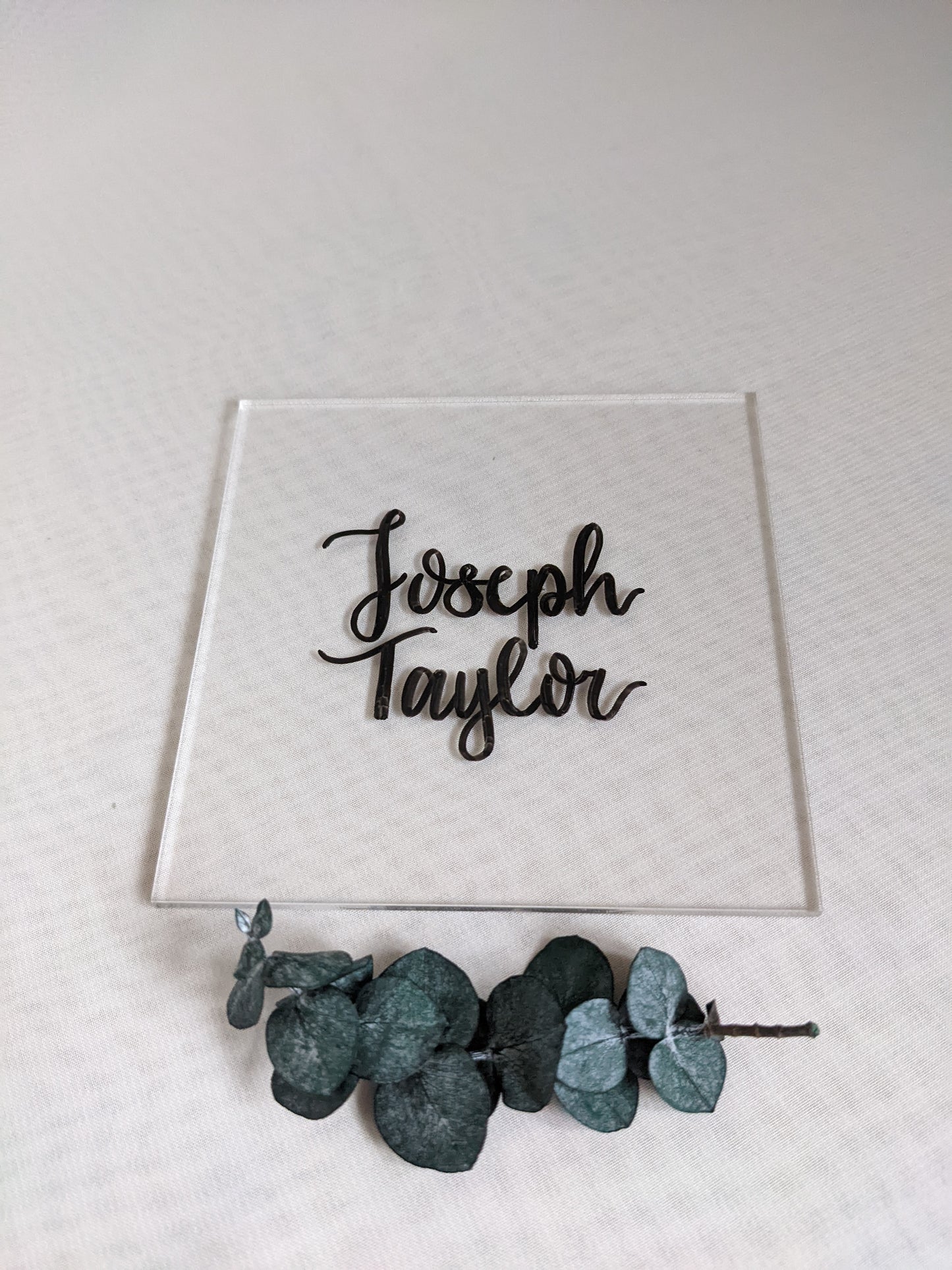 Acrylic place names