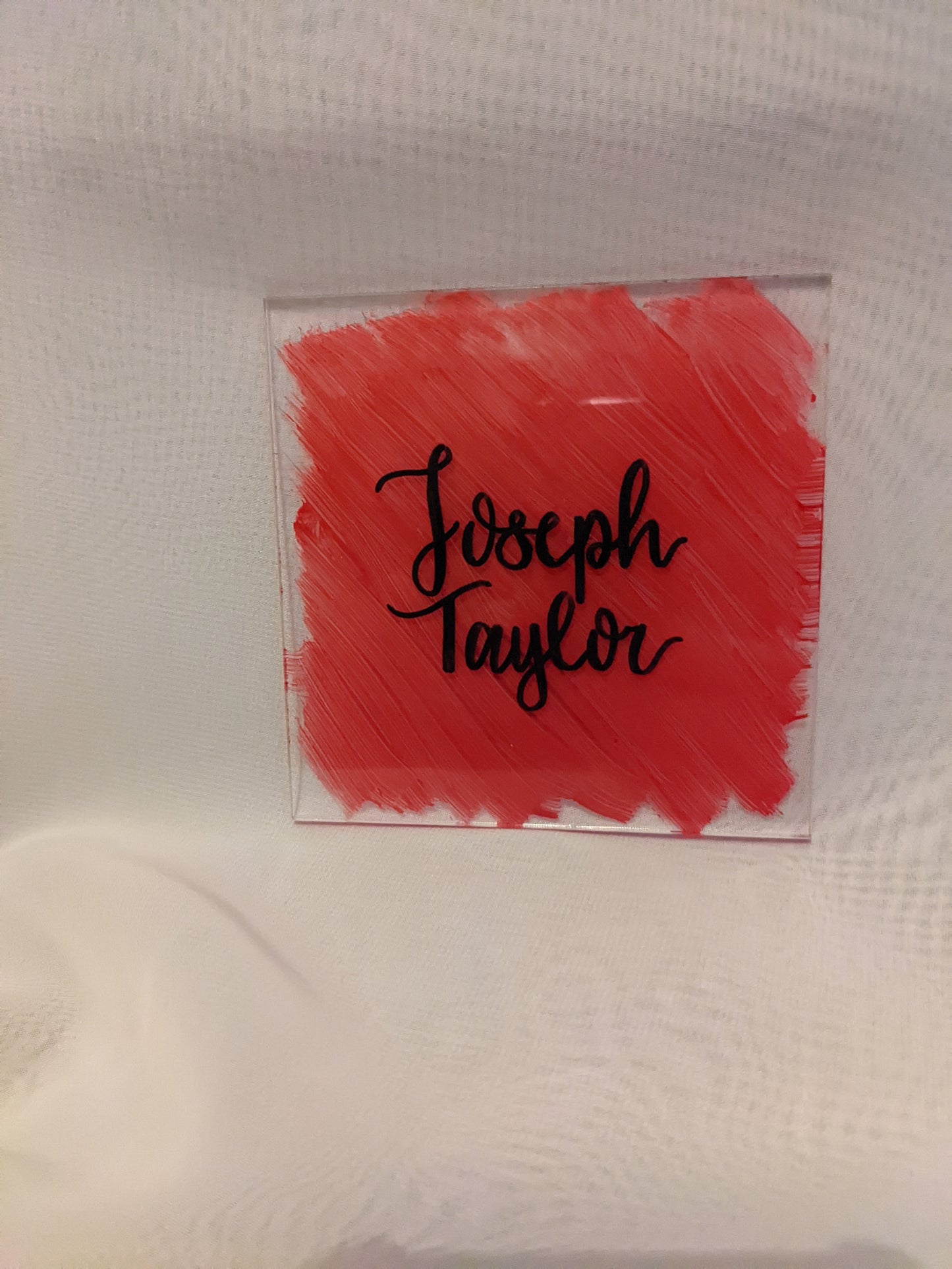 Acrylic place names