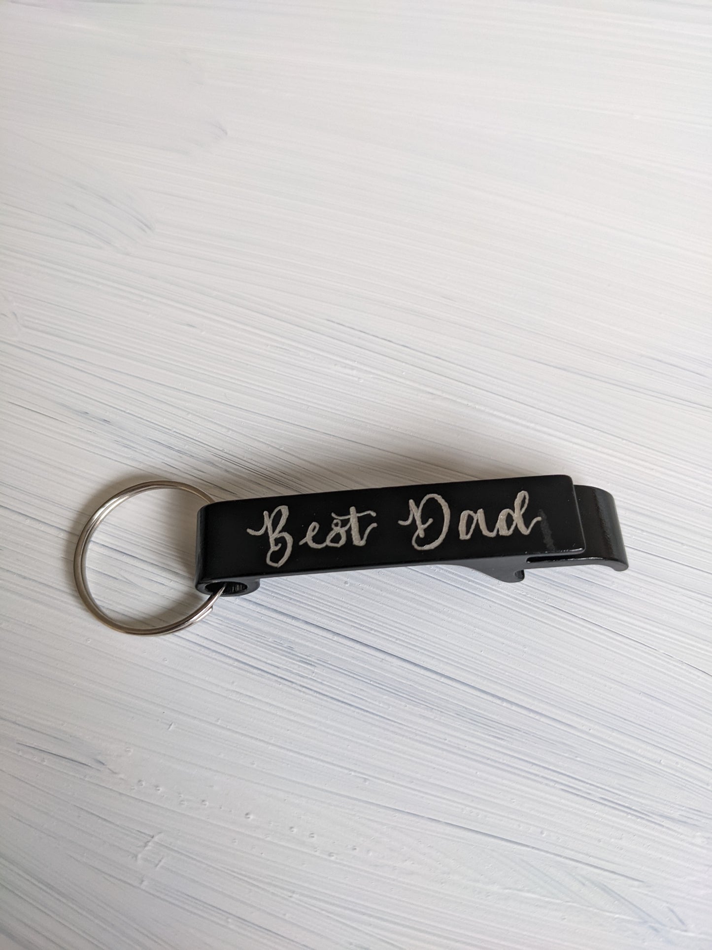 Engraved keyring