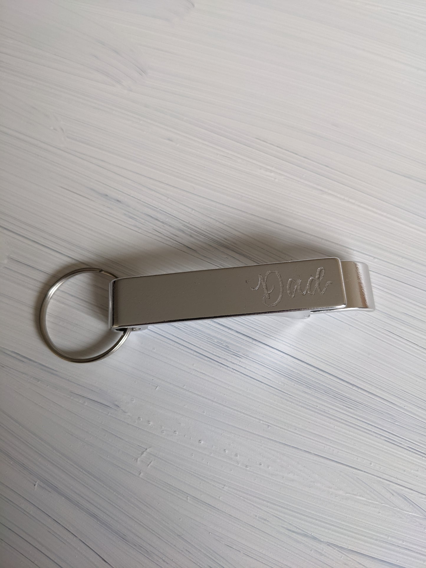 Engraved keyring