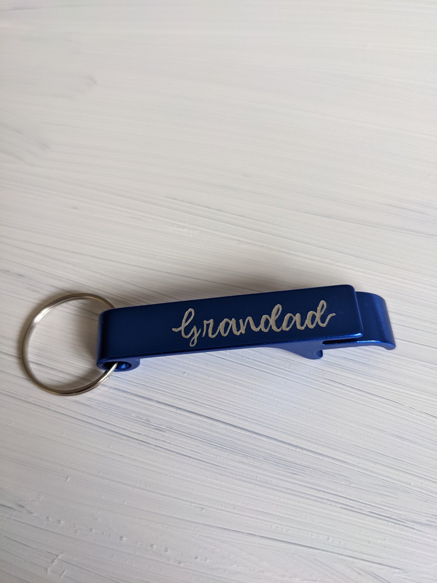 Engraved keyring