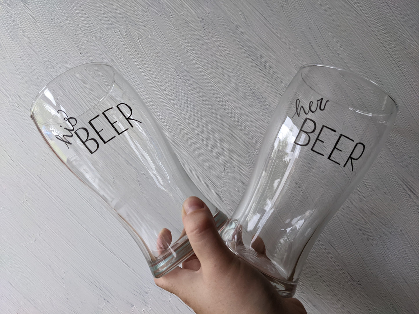 Engraved glasses