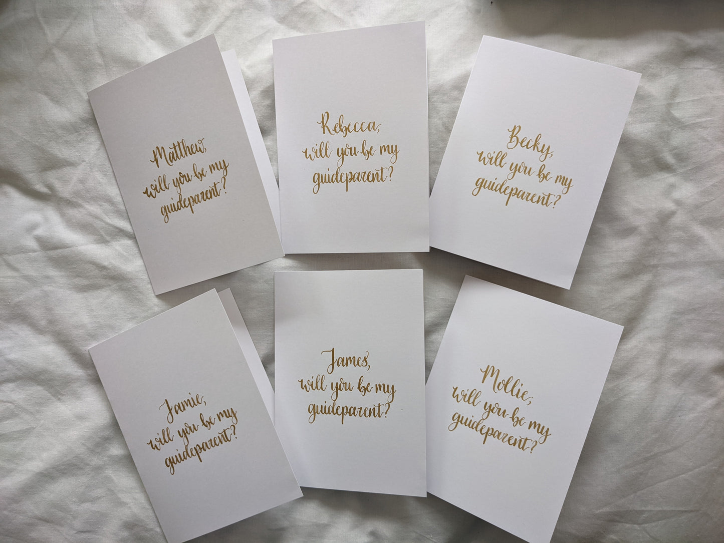 Proposal cards