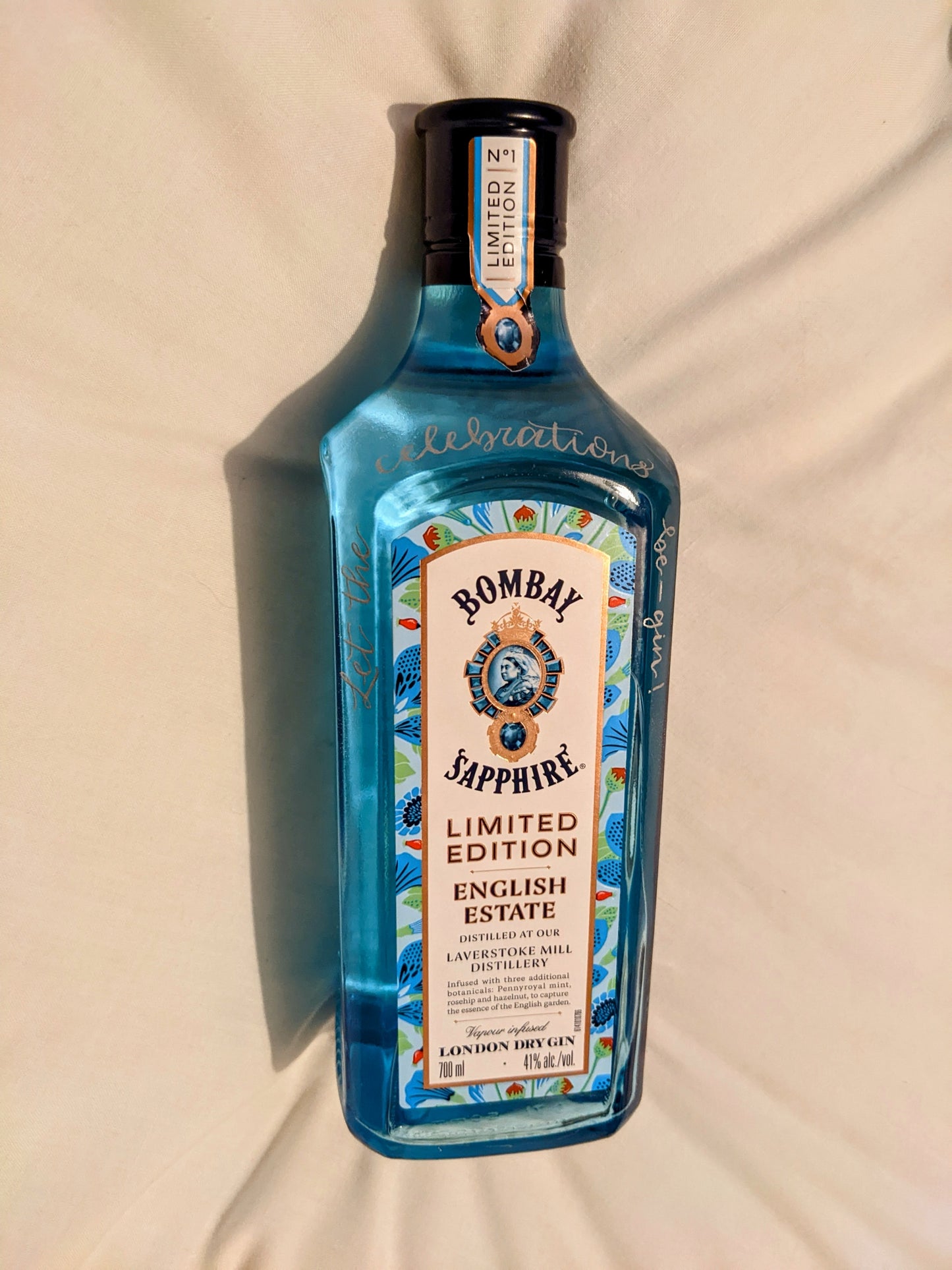 Alcohol engraving