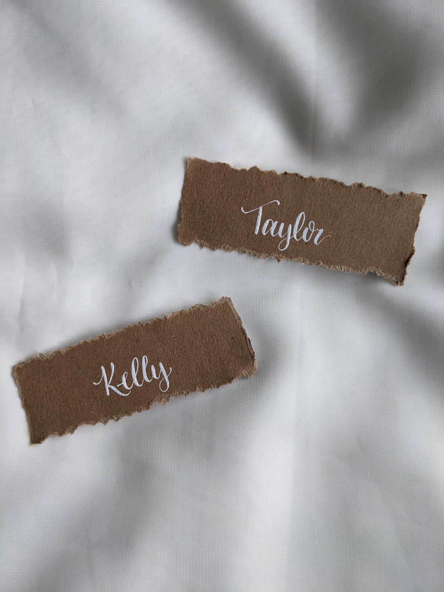 Deckled flat place names