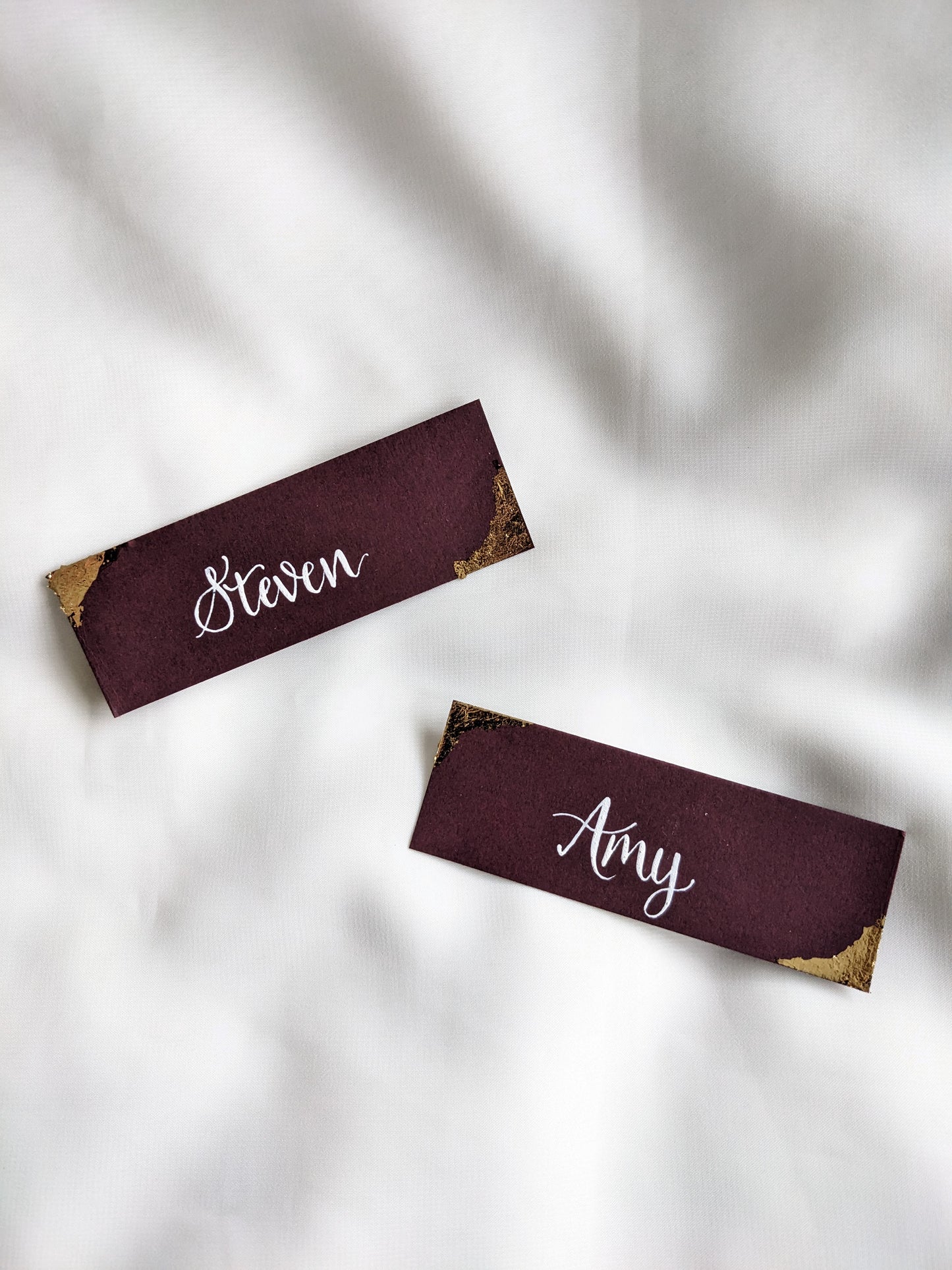Gold leaf flat place names