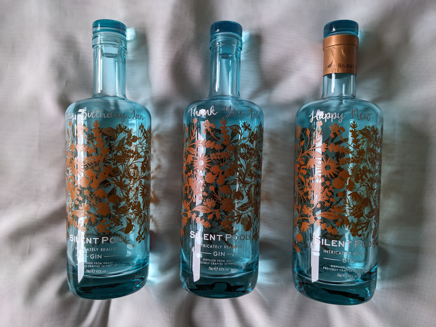 Alcohol engraving