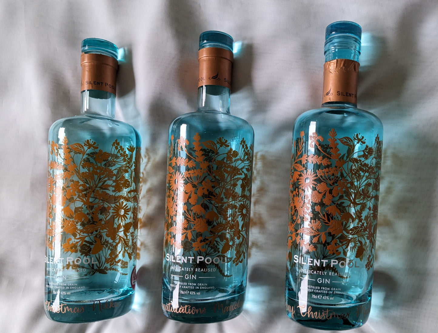 Alcohol engraving