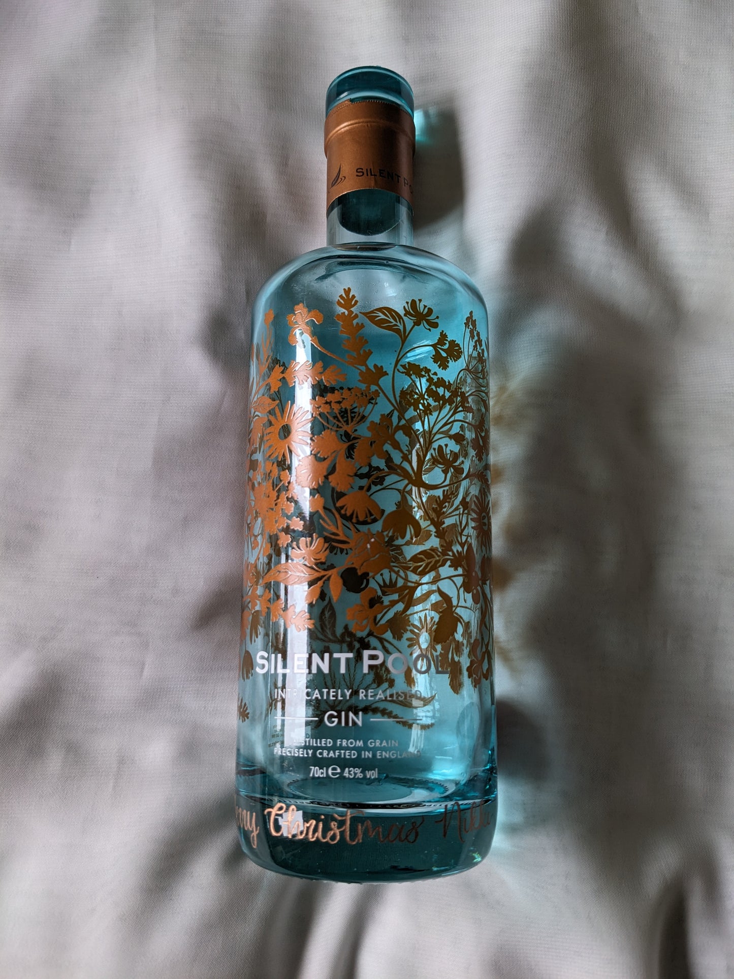 Alcohol engraving