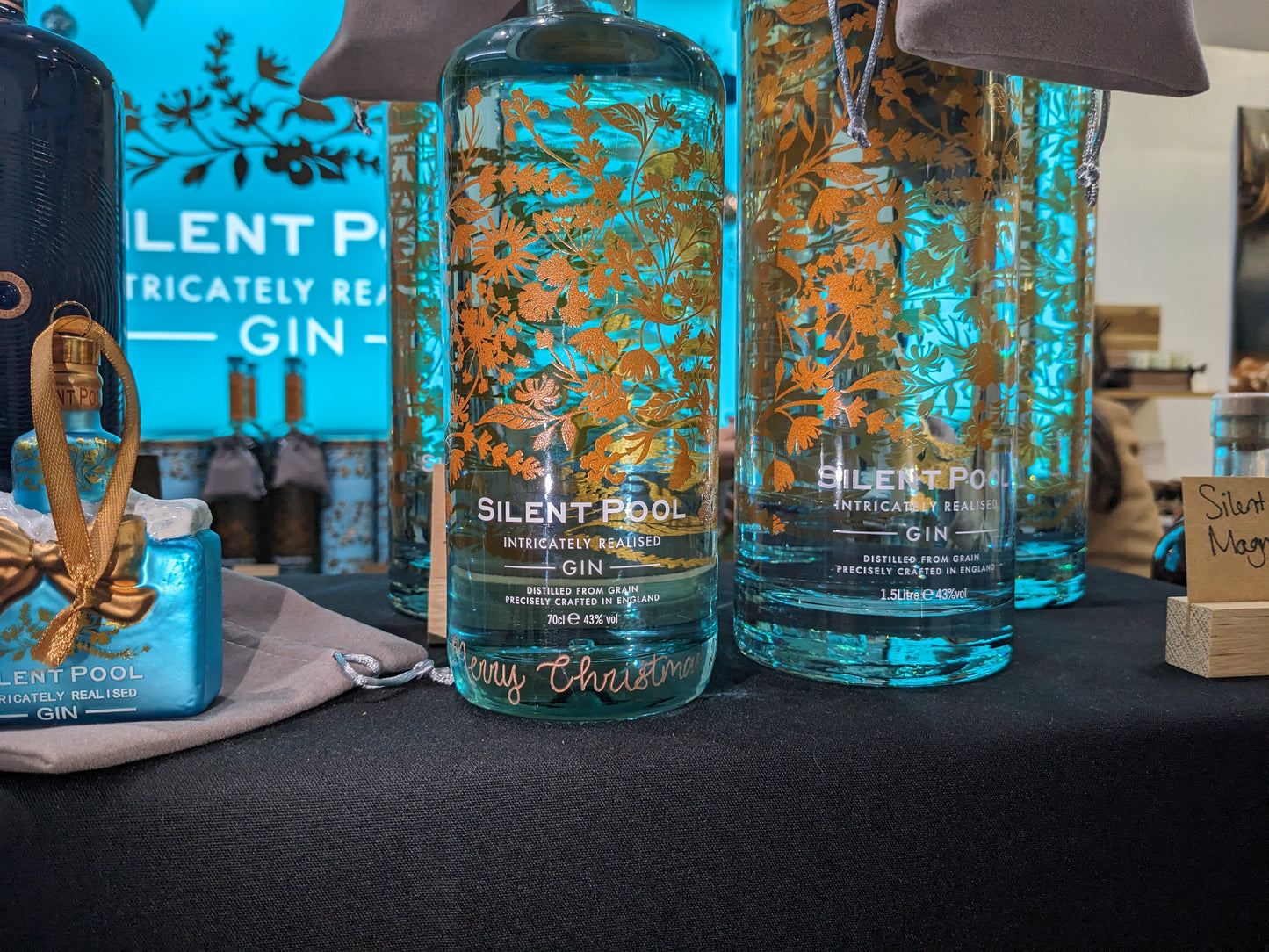 Alcohol engraving