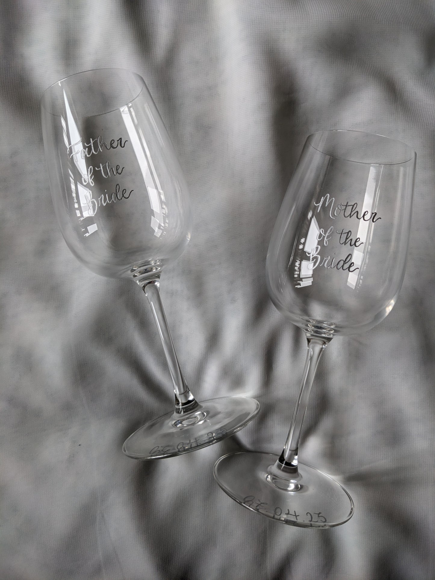 Engraved glasses