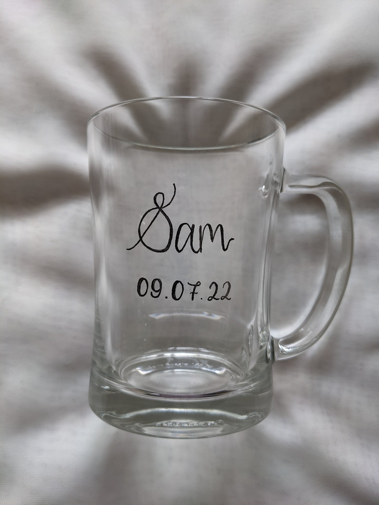 Engraved glasses