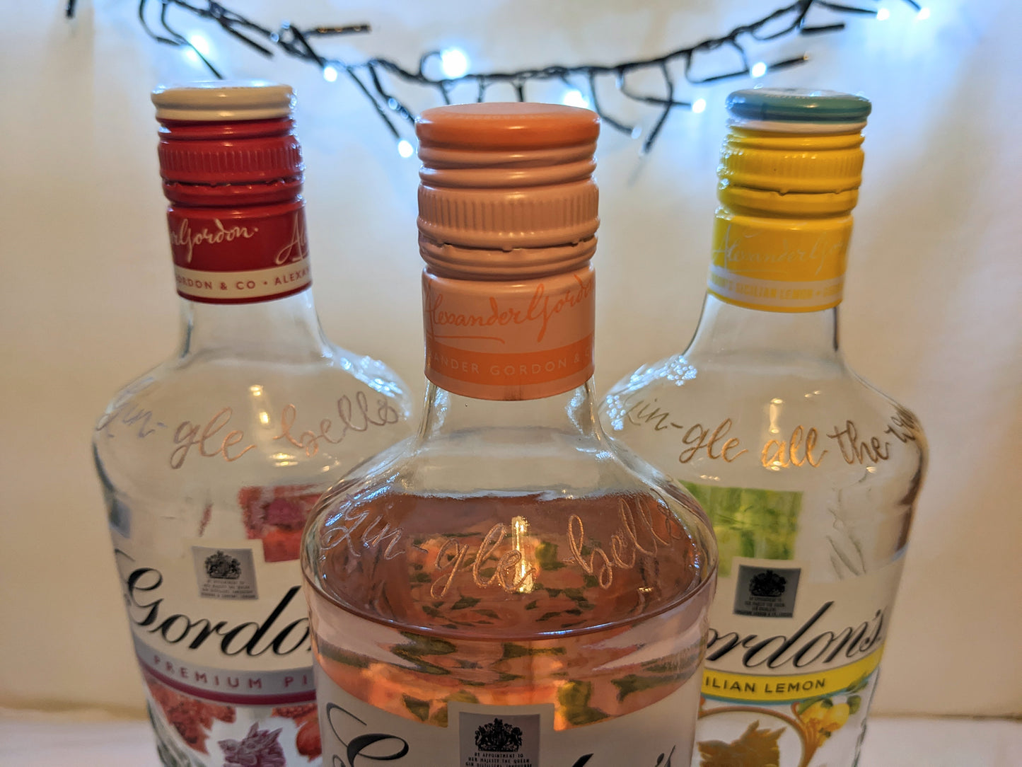 Alcohol engraving
