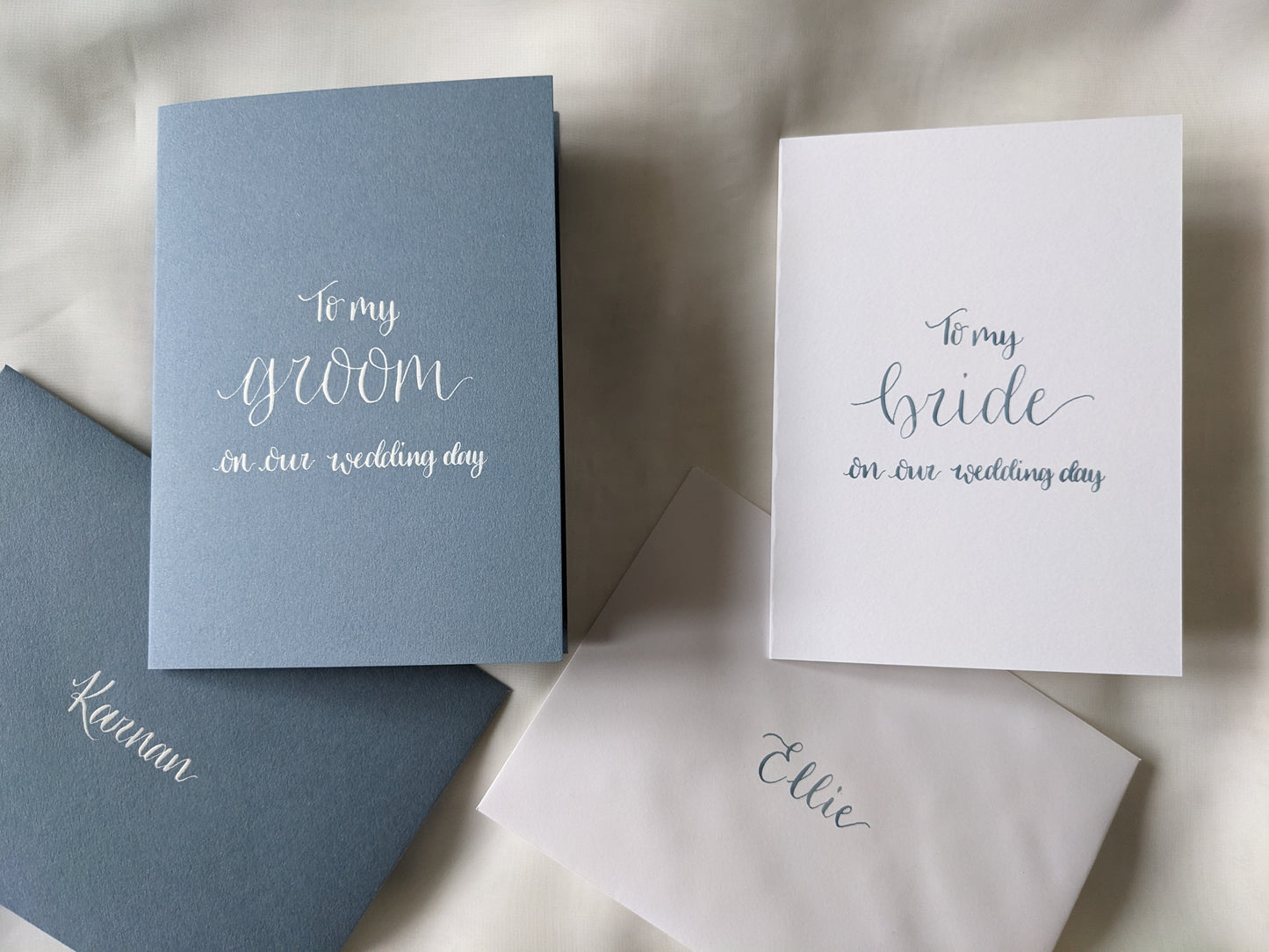 To my bride/to my groom card