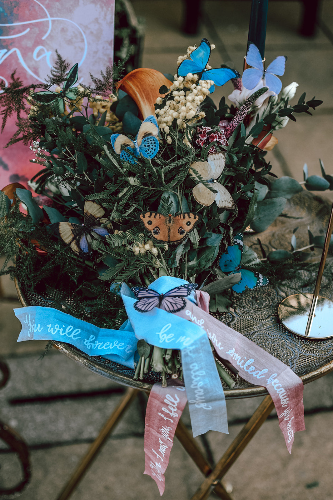 Calligraphy ribbons