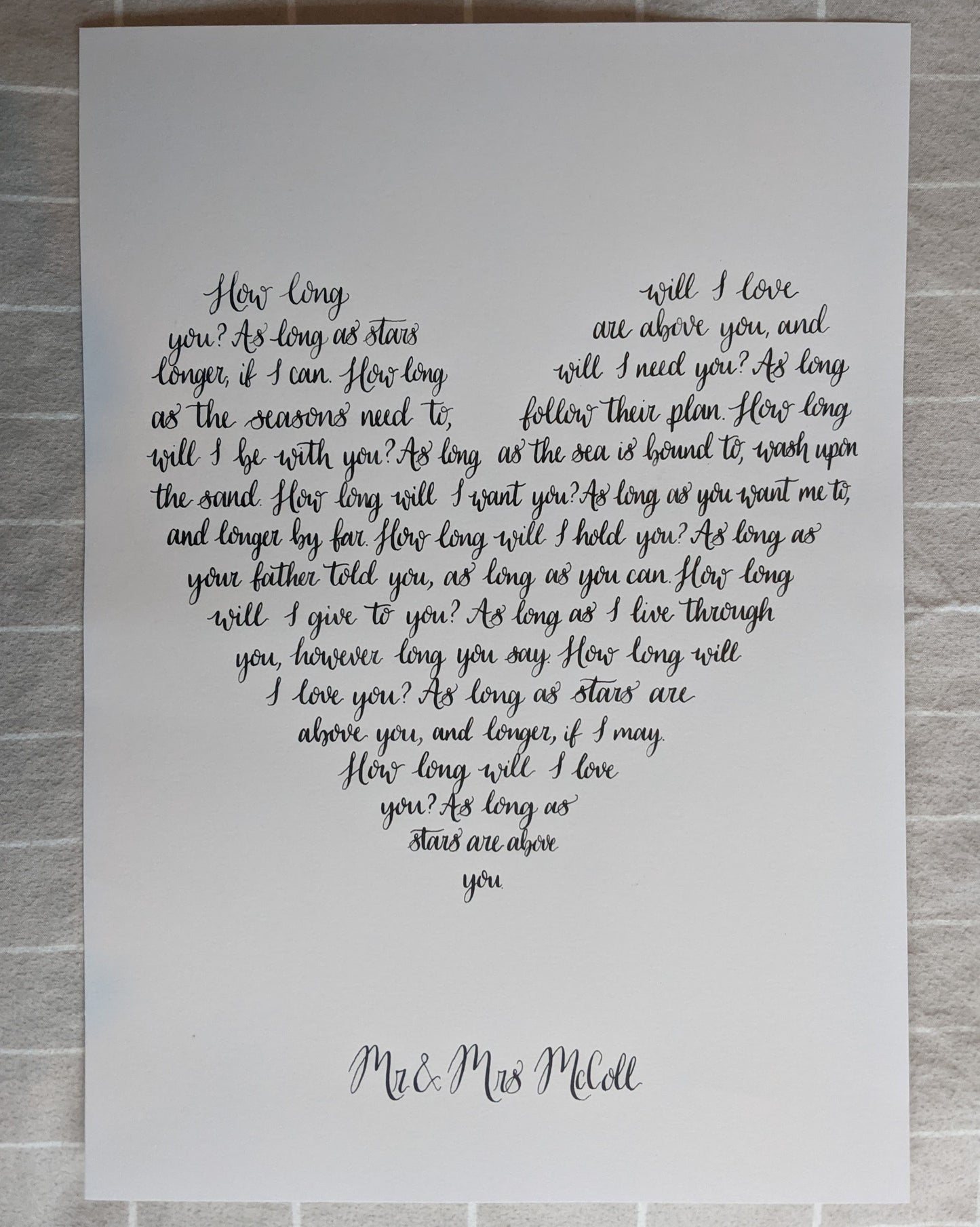 First dance quote