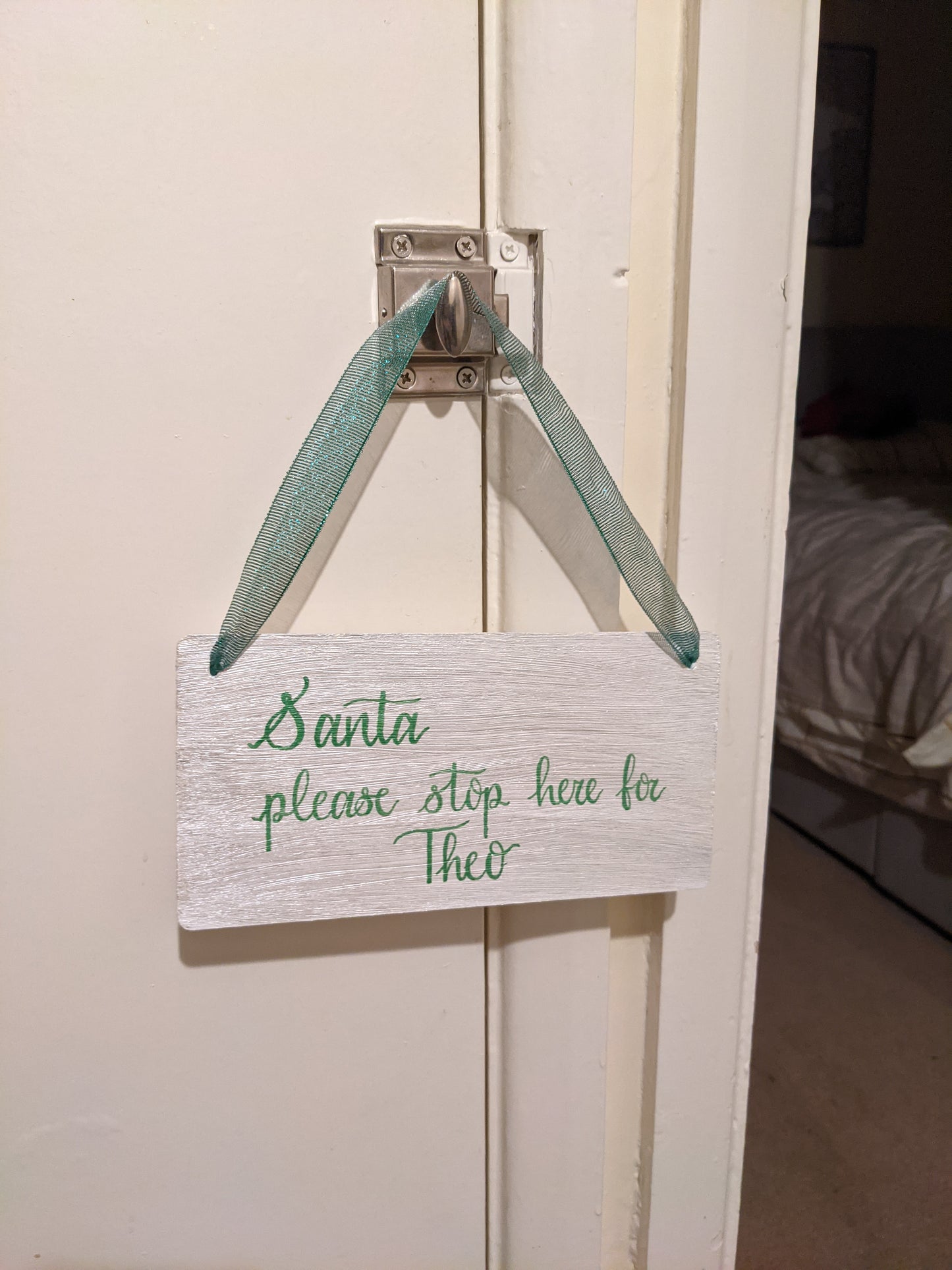 Santa sign