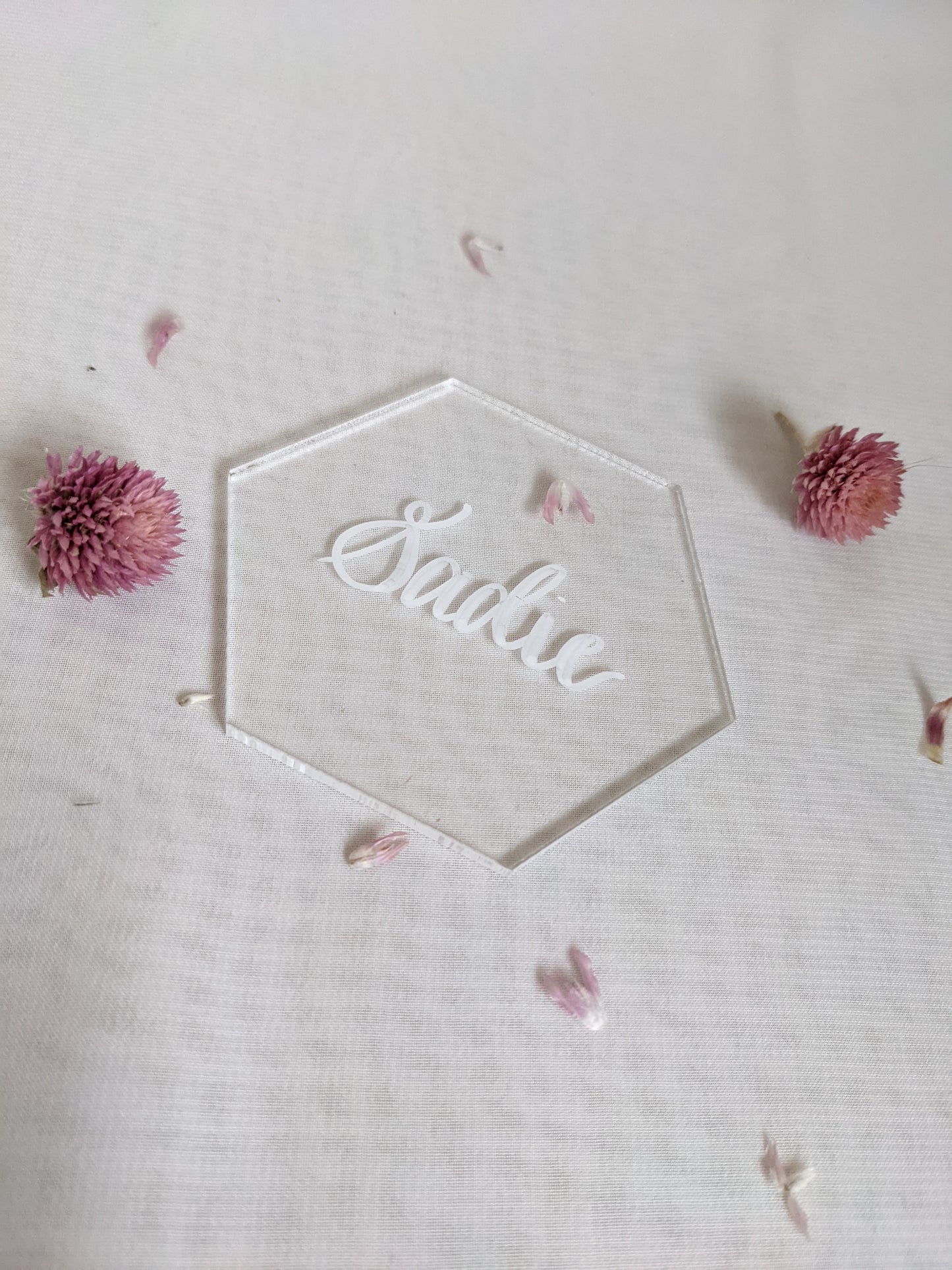 Acrylic place names