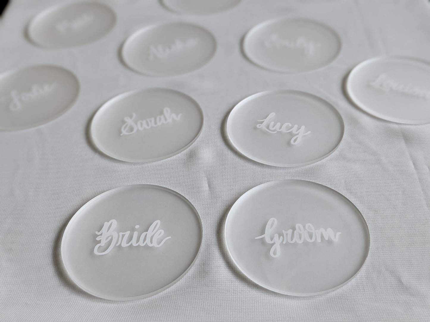 Acrylic place names