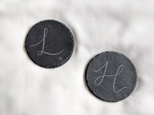 Slate coasters