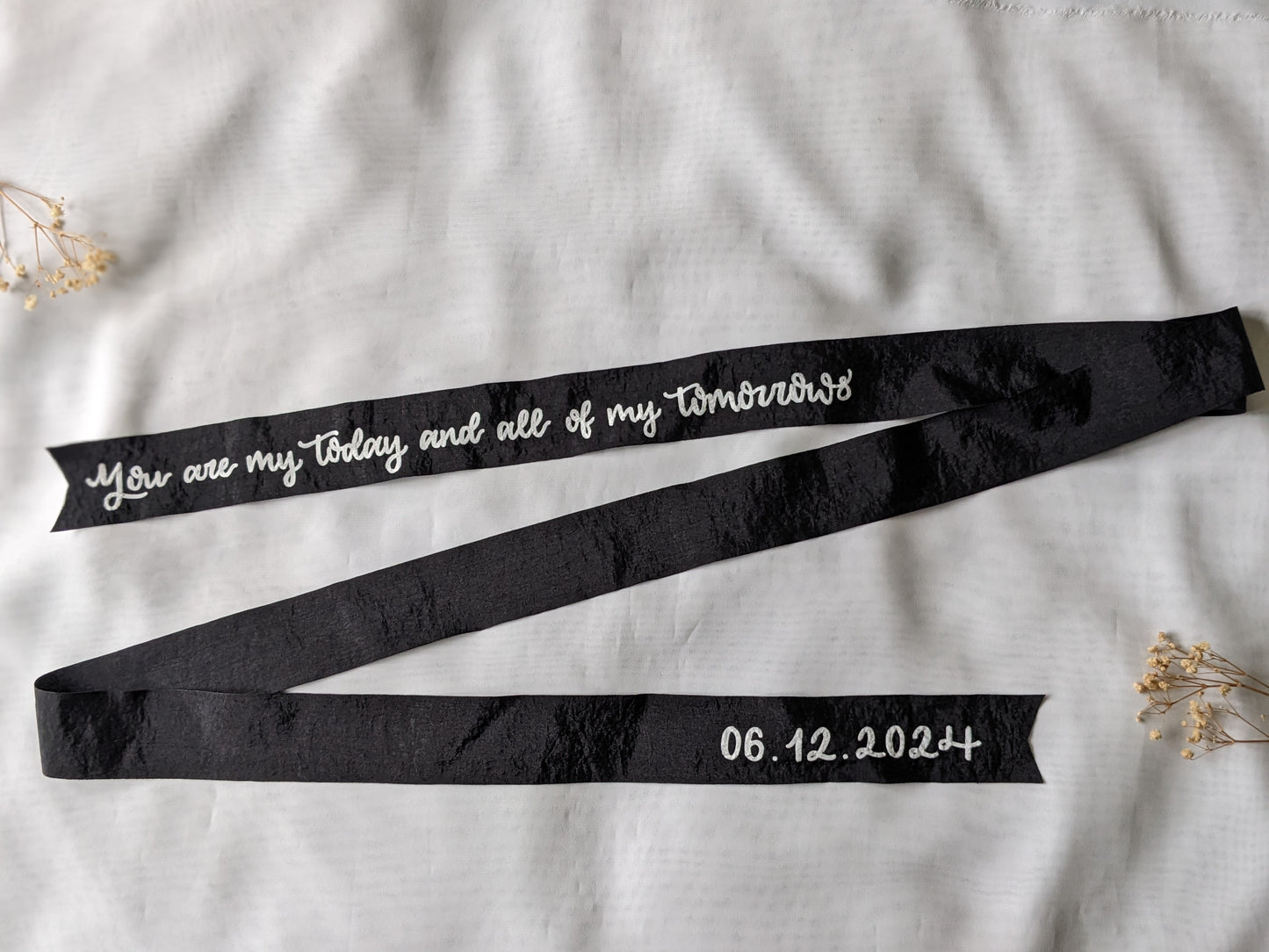 Calligraphy ribbons