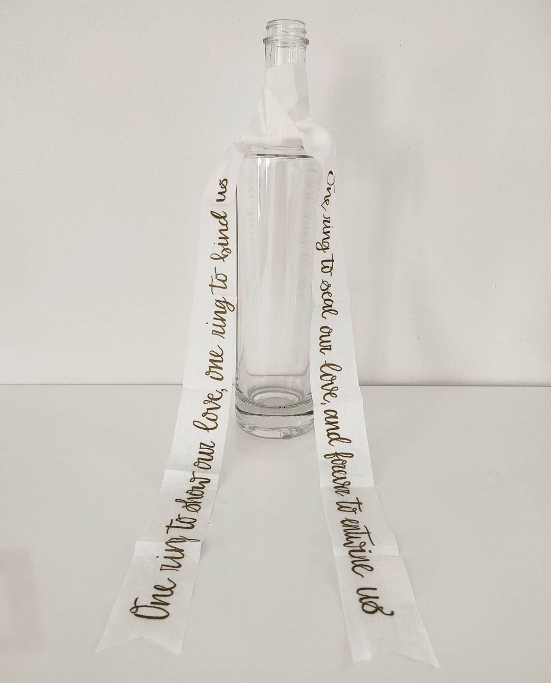 Calligraphy ribbons