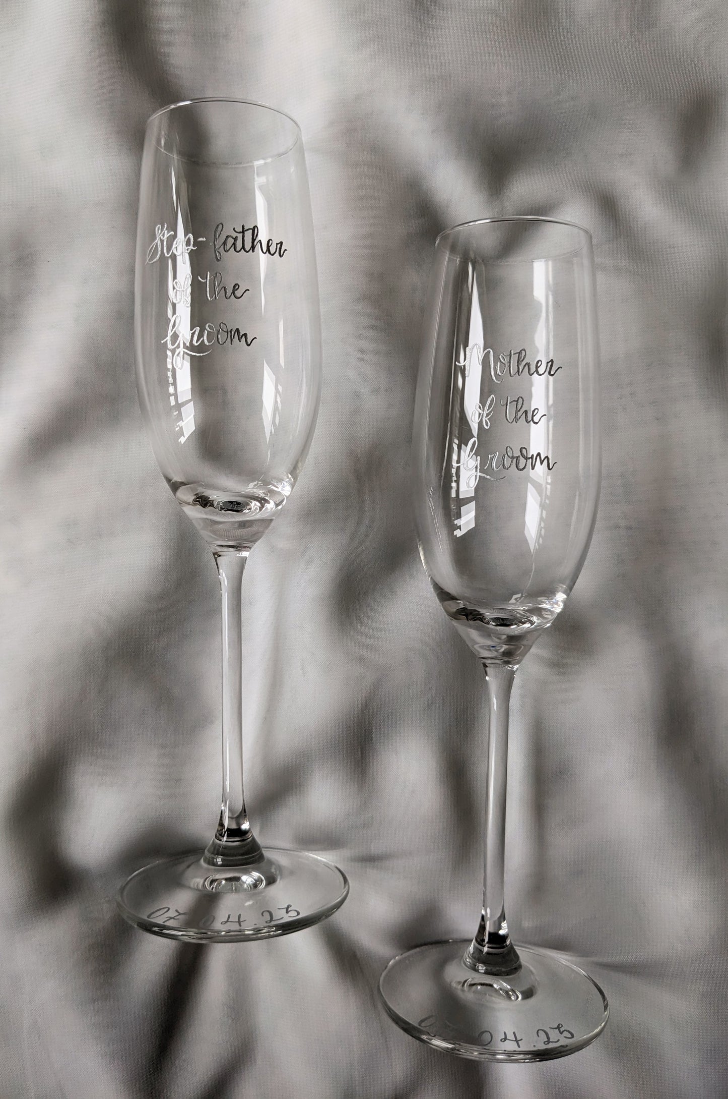 Engraved glasses