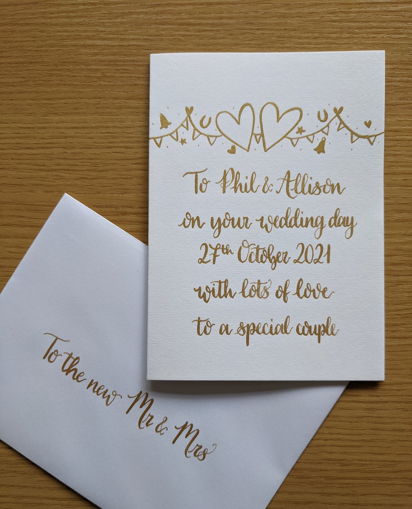 Congratulations card
