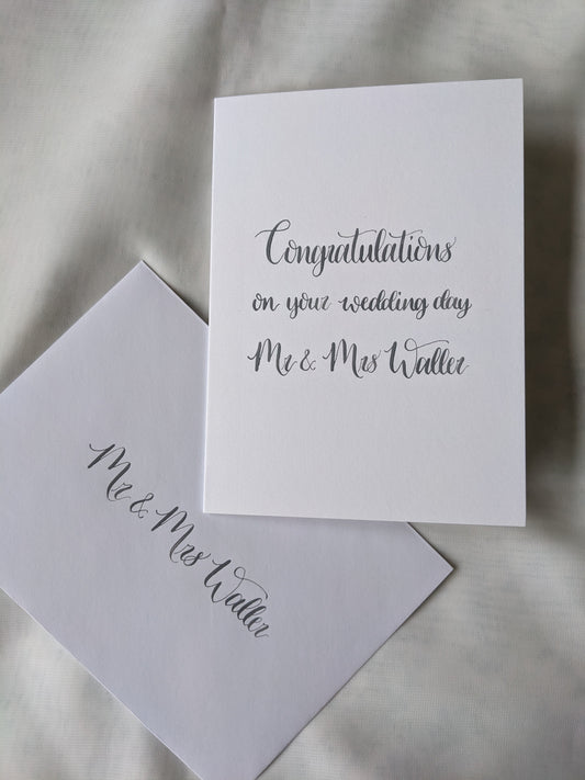 Congratulations card