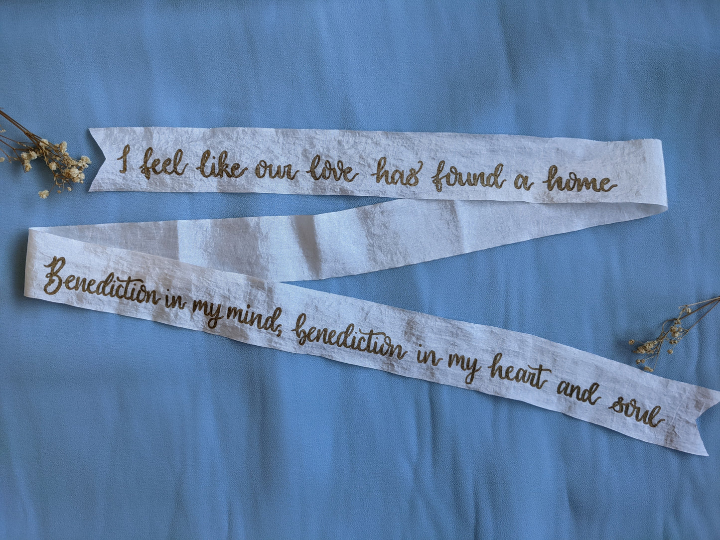 Calligraphy ribbons