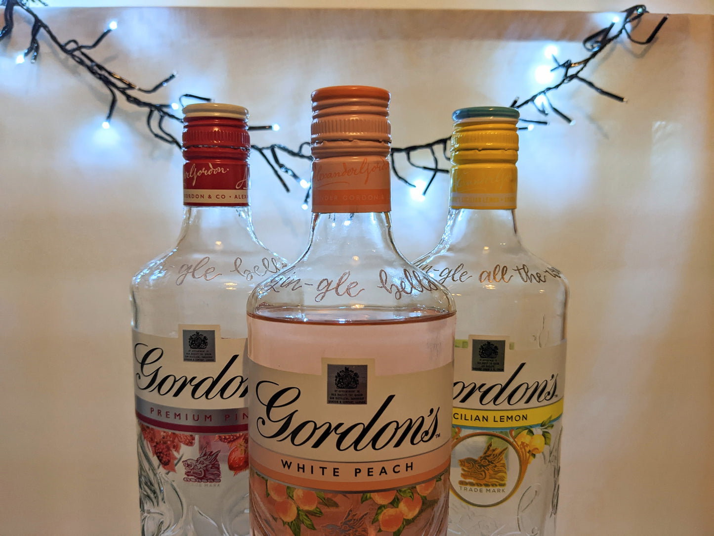 Alcohol engraving