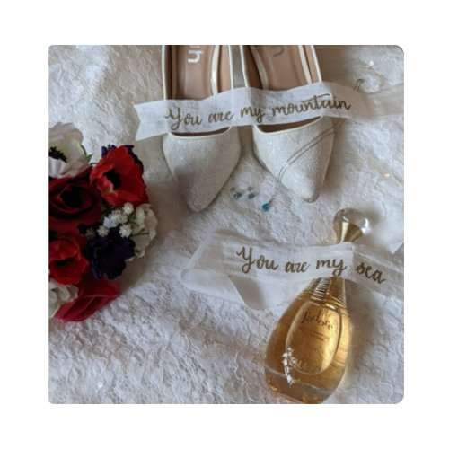 Calligraphy ribbons