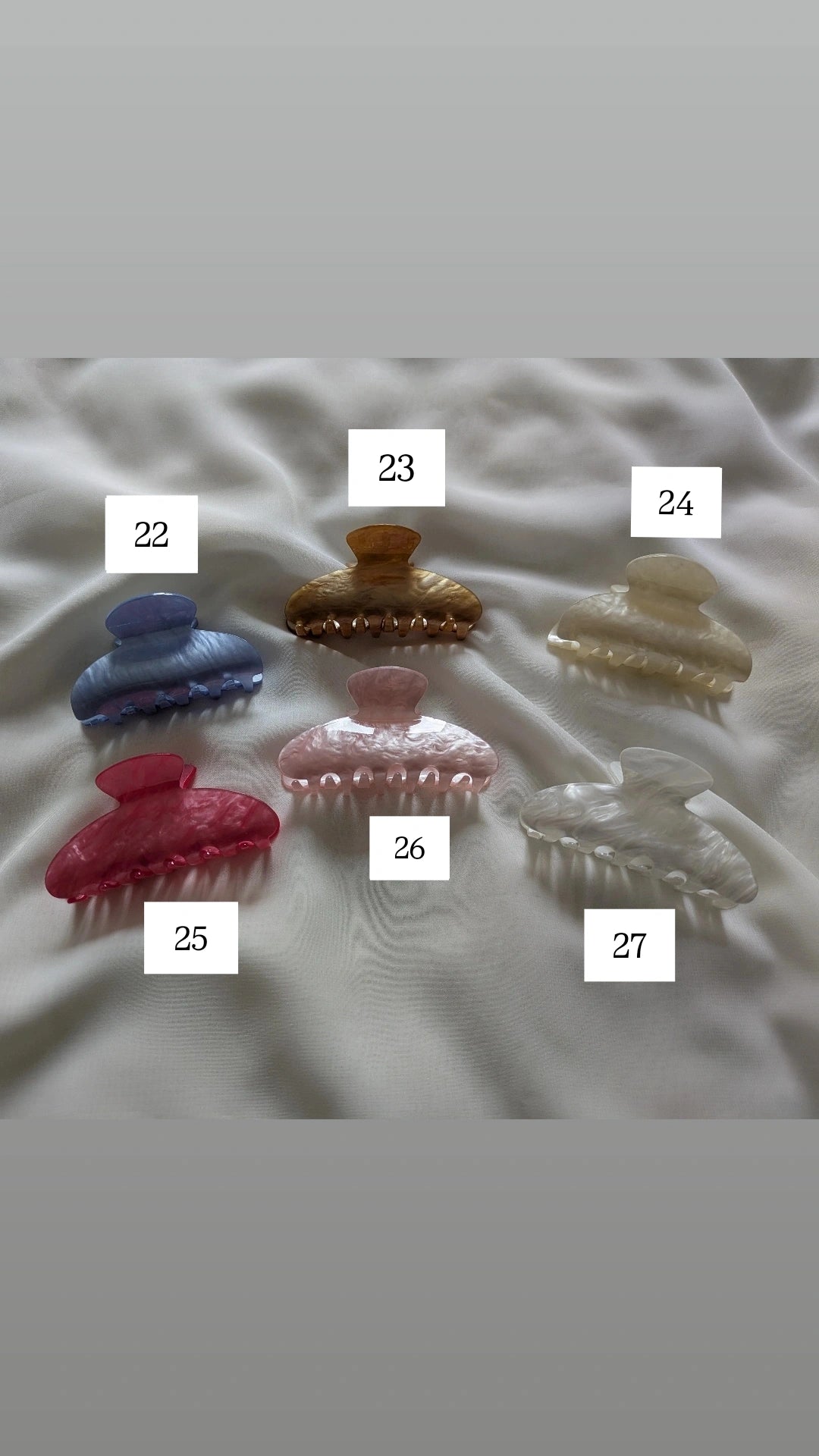 Engraved hair accessories