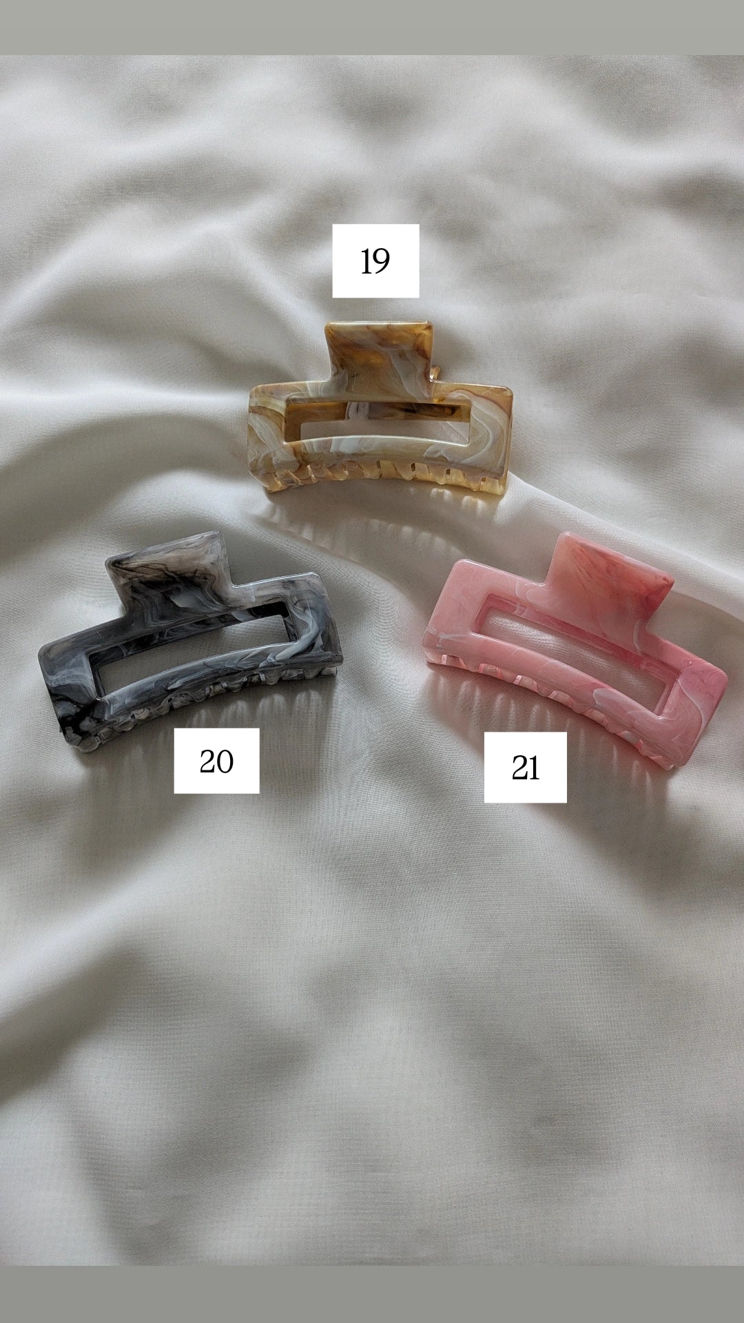 Engraved hair accessories