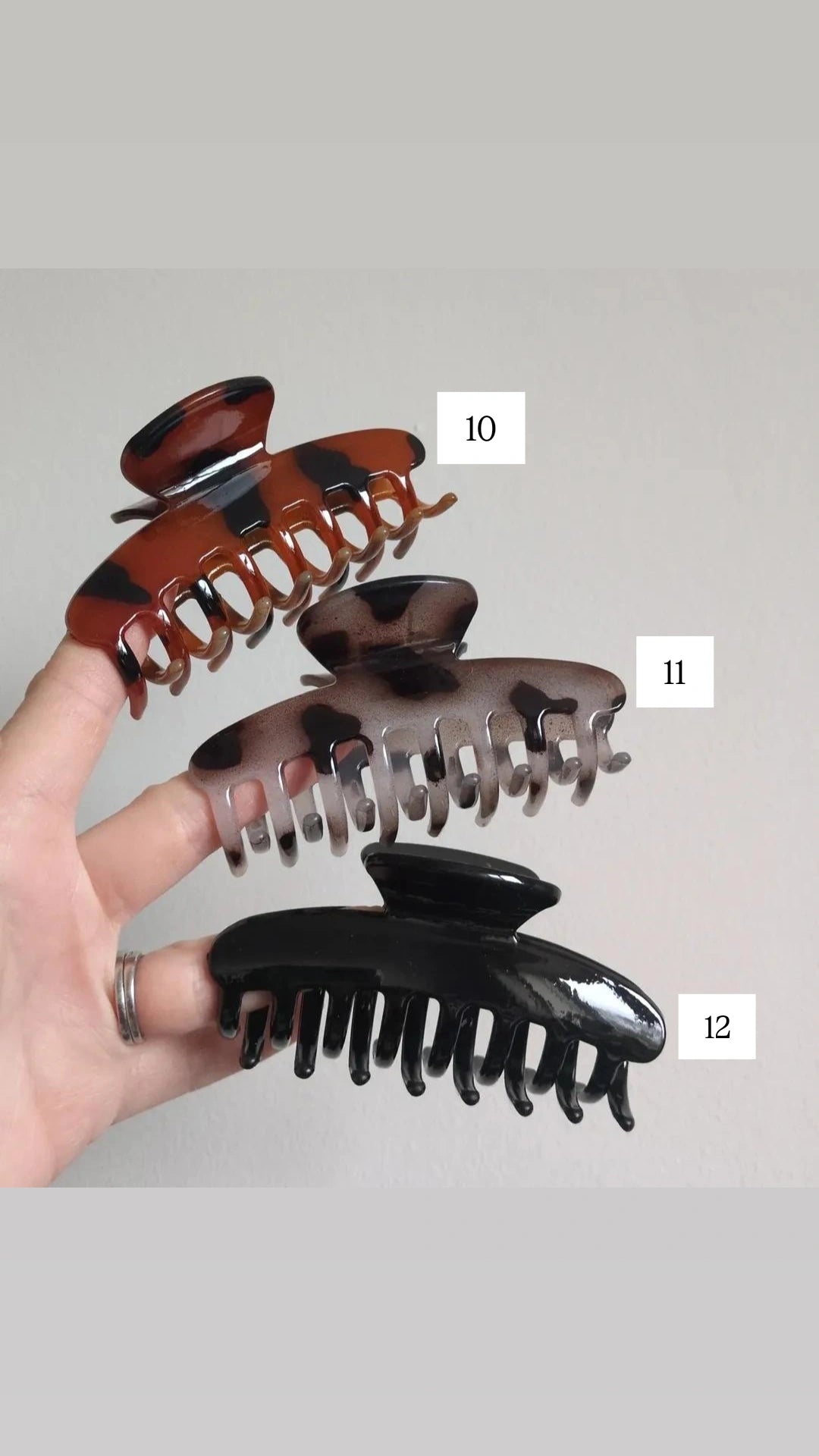 Engraved hair accessories