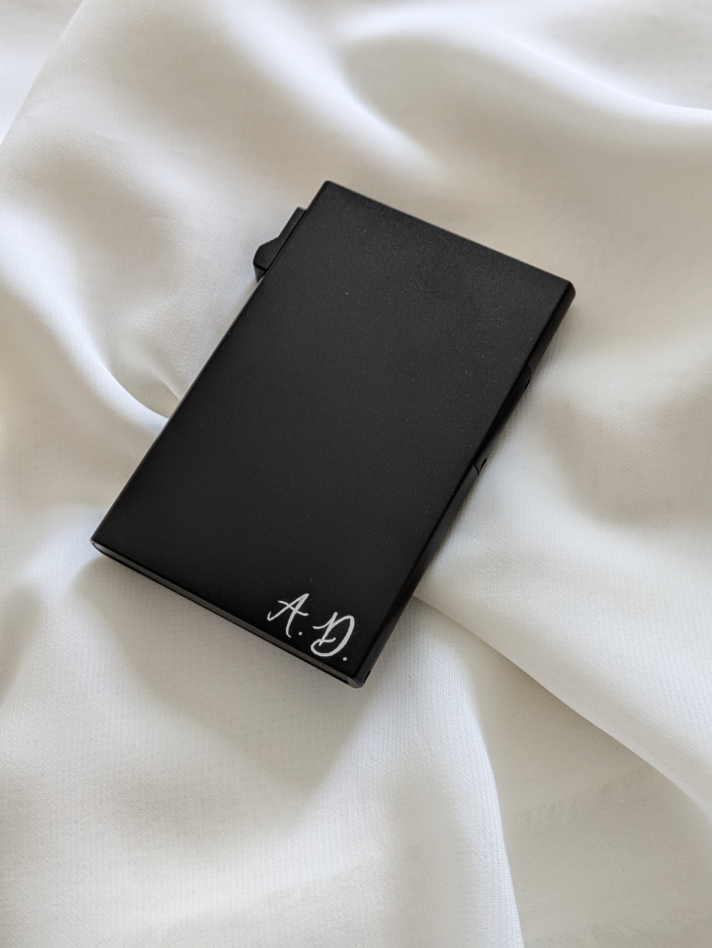 Engraved wallet