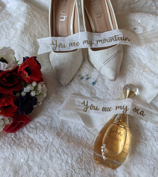 Calligraphy ribbons