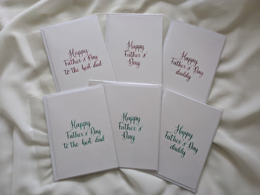 Offer - Sample Father's Day cards